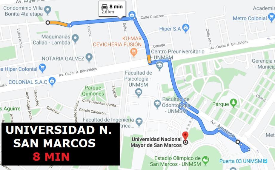 The White Lion 2 / 10 Min Airport Apartment Lima Exterior photo